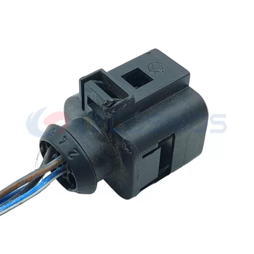 Wire Harness Plug of Automobile Waterproof Connector 6 Pin Female 1J0973713 - image 4